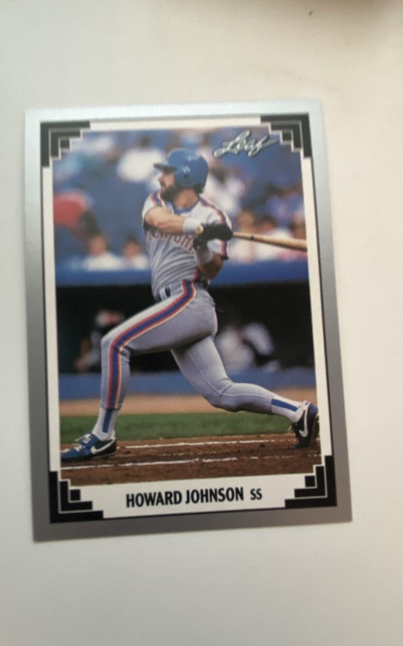 RARE 1991 Leaf - Howard Johnson #34